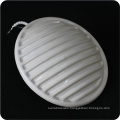 wholesale round infrared ceramic wall heater white